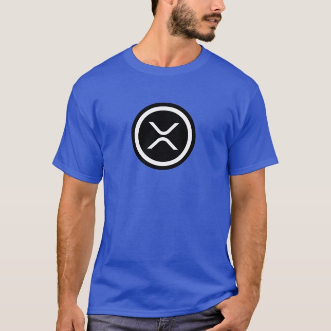 T-shirt avec logo XRP - Image de la pièce (Devant)