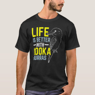 T-shirt Avec l'ornithologie des oiseaux de Kookaburras