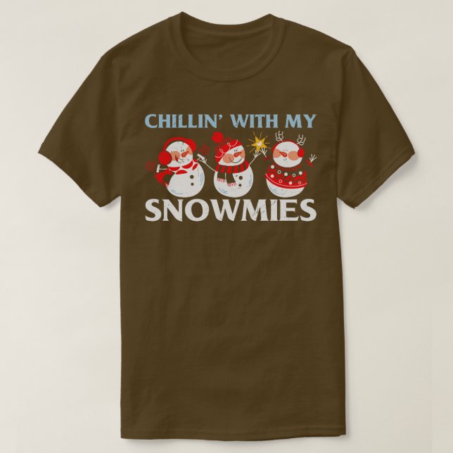 T-shirt Avec Mes neiges 2 (Design devant)