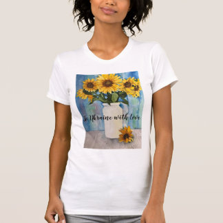 T-shirt avec message pour soutenir l'Ukraine