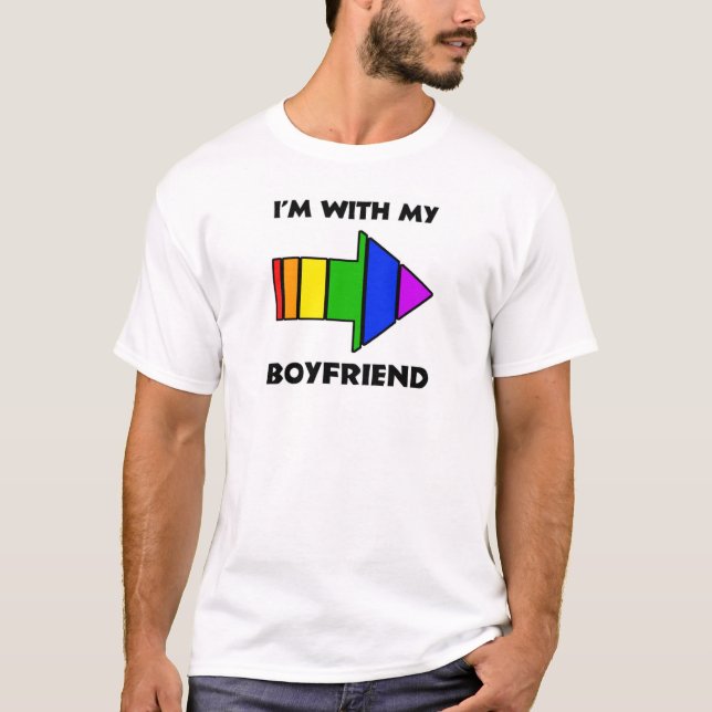 T-shirt Avec mon ami (Devant)