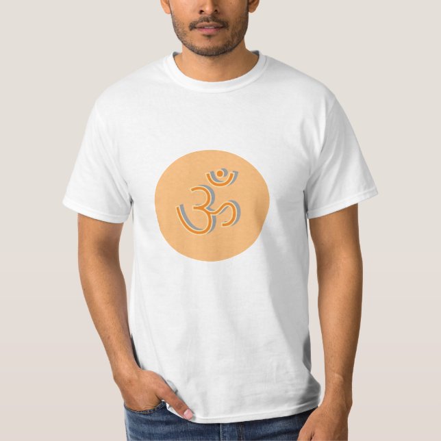 T-shirt avec om ou AUM (Devant)