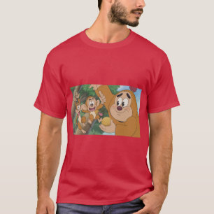 T-shirt avec personnage de dessin animé ludique