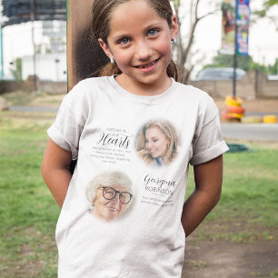 T-shirt avec photo avant et après du mémorial mode