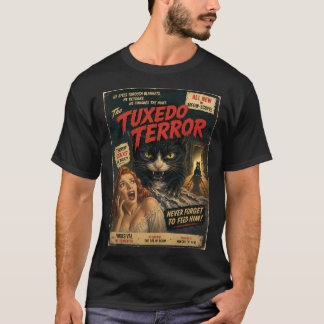 T-shirt avec poster de film d'horreur Tuxedo Terro