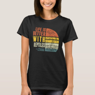 T-shirt Avec Reptiles Leopard Gecko Reptile Turtle
