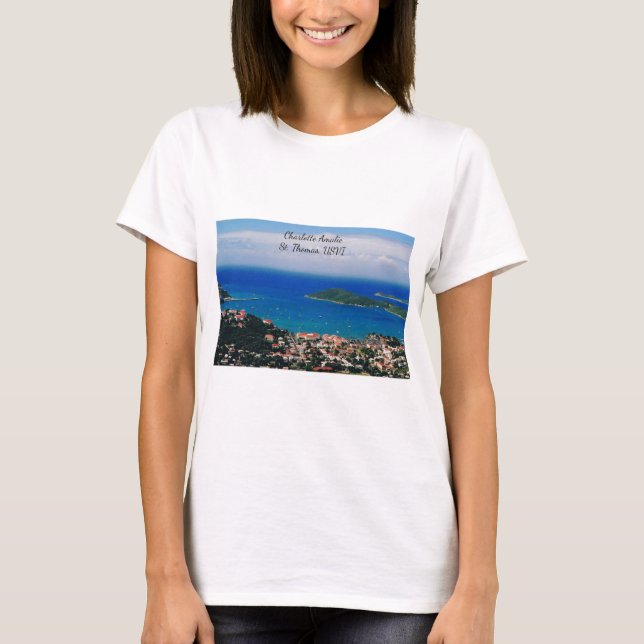 T-shirt avec Saint Thomas Photo (Devant)