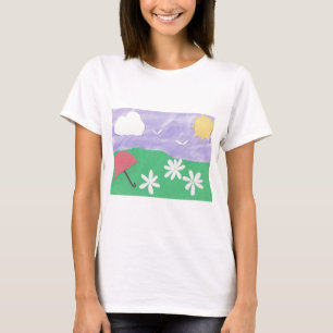 T-shirt avec scène nature