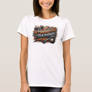T-shirt avec slogan de RENFORCEMENT musculaire Ros