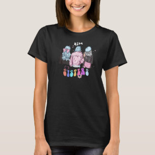 T-shirt Avec soeurs Super Hippy Flower sur le dos