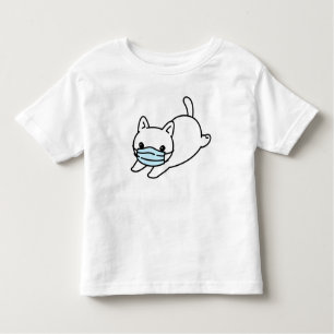 T-shirt avec TODDLER EN COTON MASQUE VISAGE