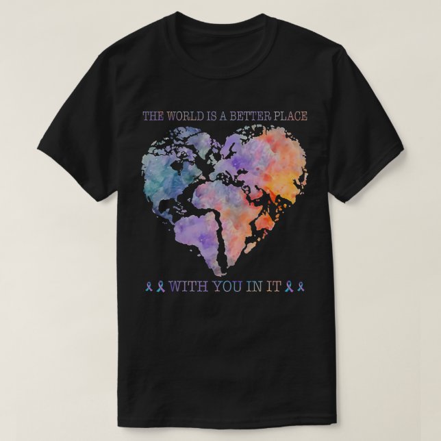 T-shirt Avec toi dans le suicide (Design devant)