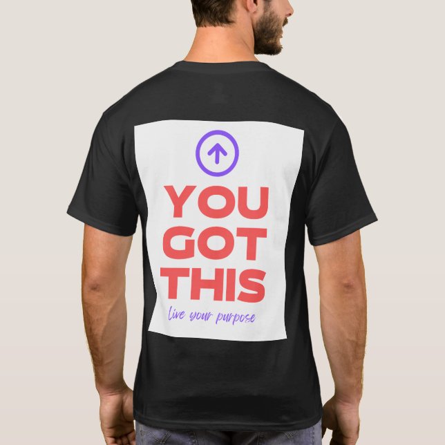 T-Shirt avec un bon design (Dos)