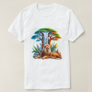 T-Shirt avec un design unique, ne suivant pas la m