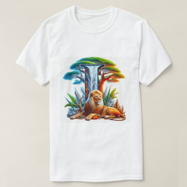 T-Shirt avec un design unique, ne suivant pas la m (Design devant)