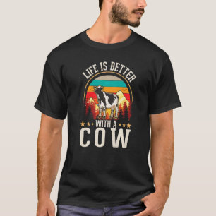 T-shirt avec un éleveur de vache