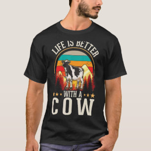 T-shirt avec un éleveur de vache