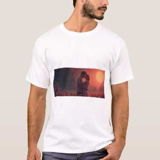 T-shirt avec une photo atmosphérique