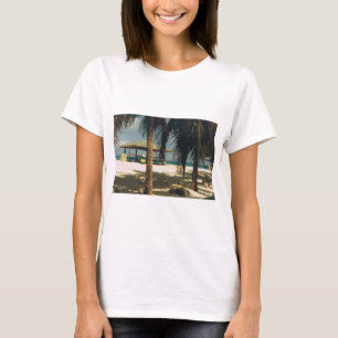T-shirt avec une scène insulaire