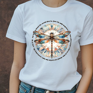 T-shirt avec verset biblique T-shirt John 3:16 D
