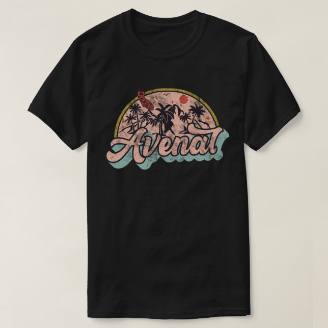 T-shirt Avenal, Californie (Design devant)