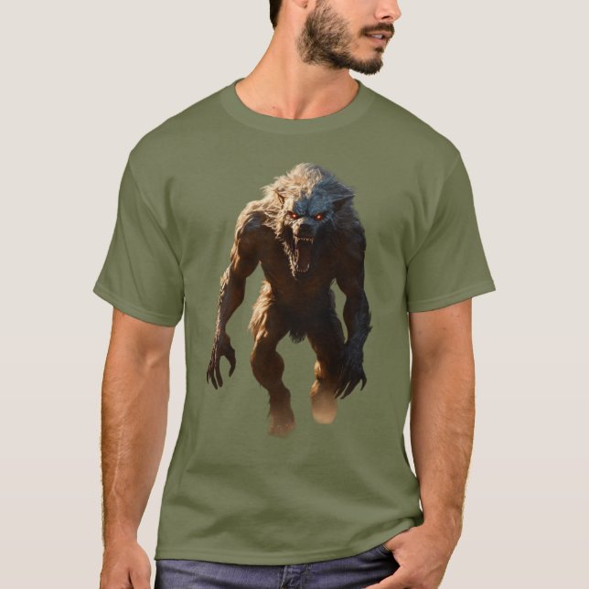 T-shirt Avengers vs Werewolf Fury (Devant)