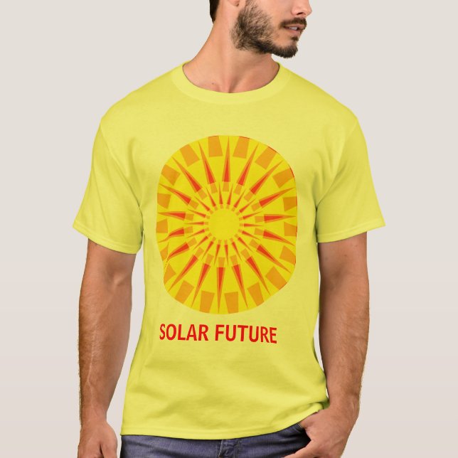 T-SHIRT AVENIR SOLAIRE (Devant)