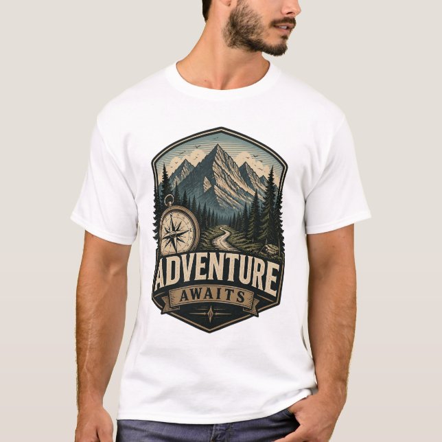 T-shirt aventure (Devant)