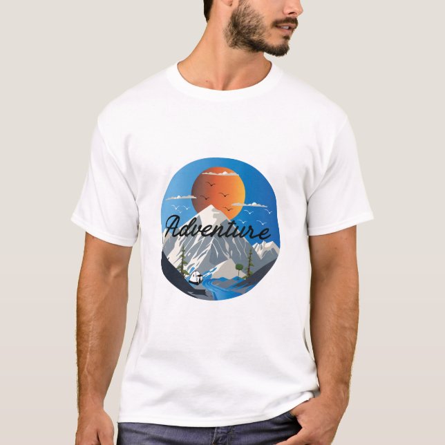 T-shirt Aventure (Devant)