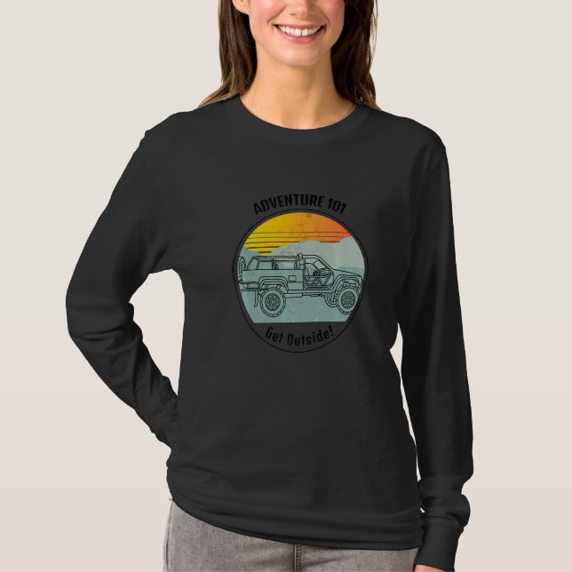 T-shirt Aventure 101 4runner Dans Le Beau Extérieur (Devant)