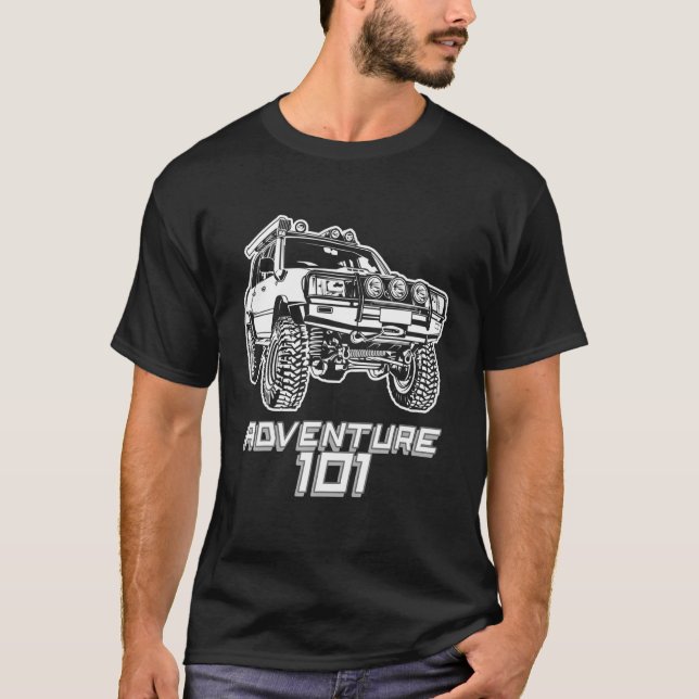 T-shirt Aventure 101 80 Series Cruiser (Devant)