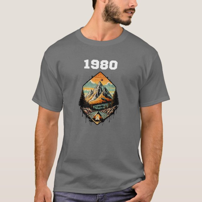 T-shirt Aventure 1980 (Devant)
