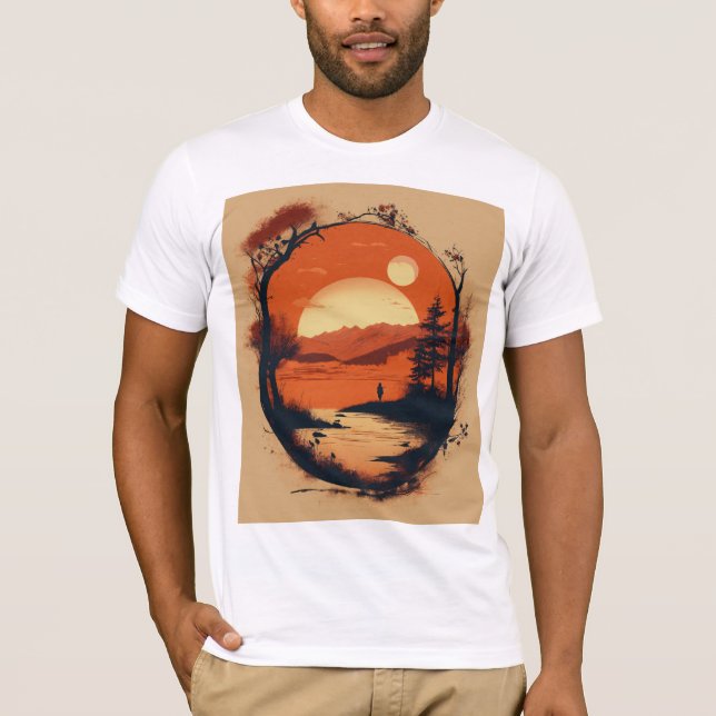 T-shirt "Aventure Attend" (Devant)