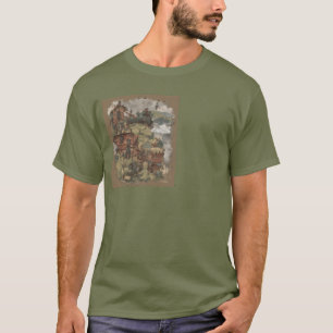 T-shirt aventure Cabine de montagne