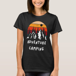 T-shirt Aventure Camping Motorhome Camper Van Adventure C