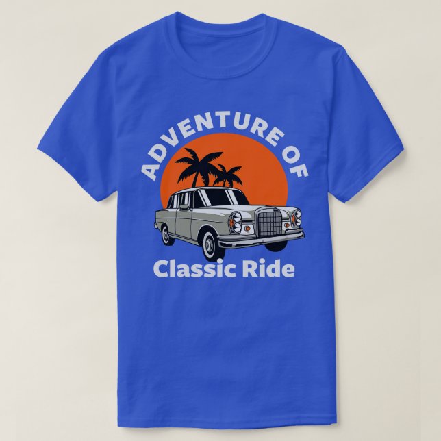 T-SHIRT AVENTURE CLASSIQUE DU COMMERCE (Design devant)