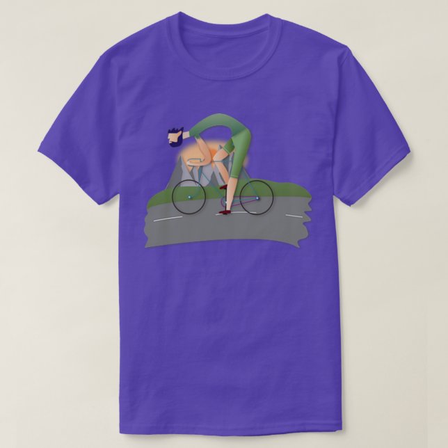 T-shirt Aventure cycliste (Design devant)