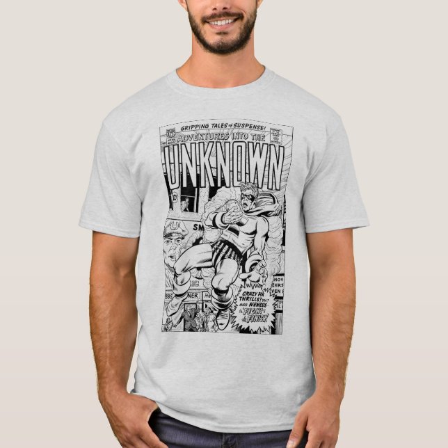 T-Shirt 'Aventure dans l'inconnu' des années 1960 (Devant)
