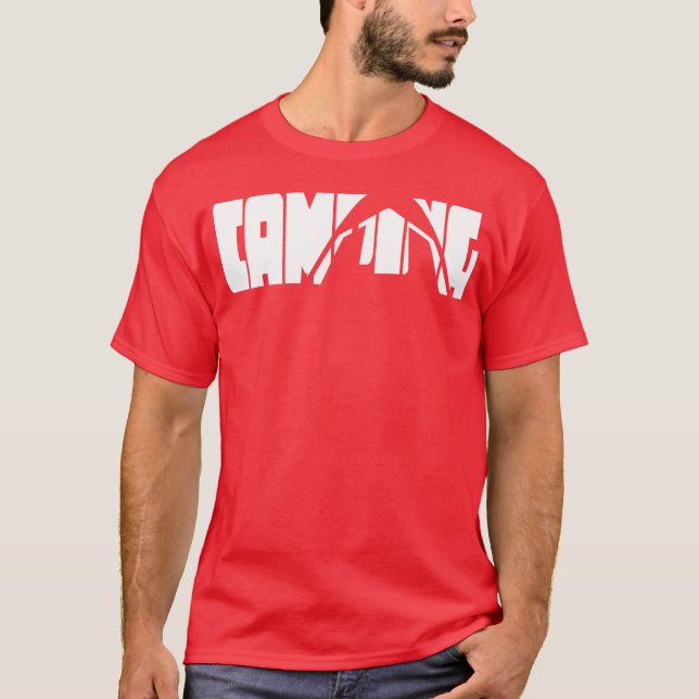 T-shirt Aventure de camping randonnée amis (Devant)