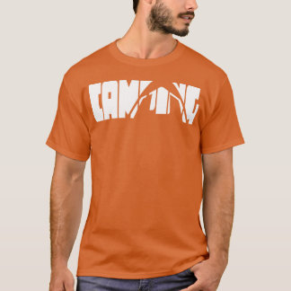 T-shirt Aventure de camping randonnée amis