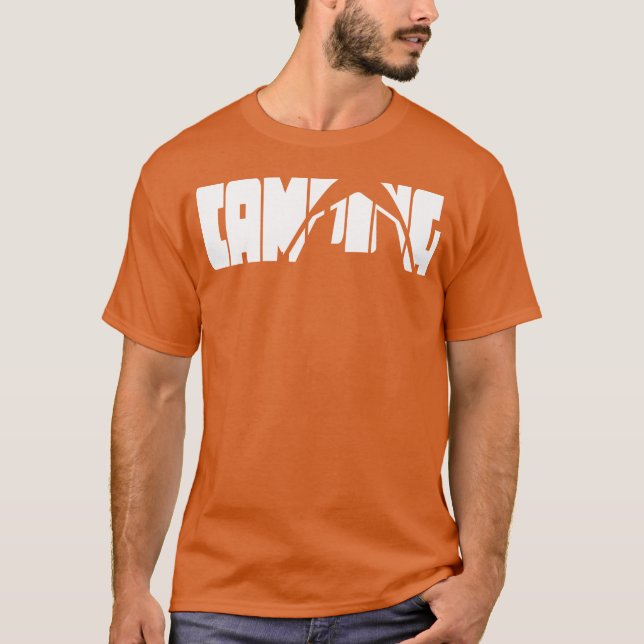 T-shirt Aventure de camping randonnée amis (Devant)
