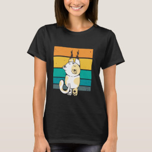 T-shirt Aventure de chat grimpant Pattes ludiques Chats Na