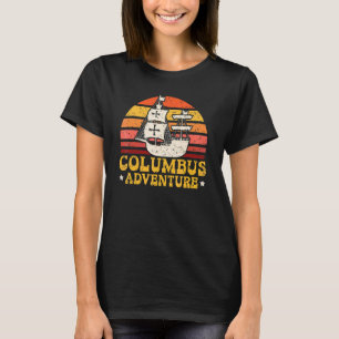 T-shirt Aventure de Colomb Jour de Christophe Colomb Navig