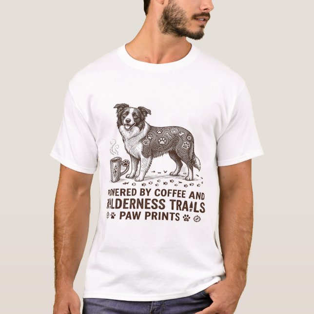 T-shirt Aventure de maman/papa de chien (Devant)