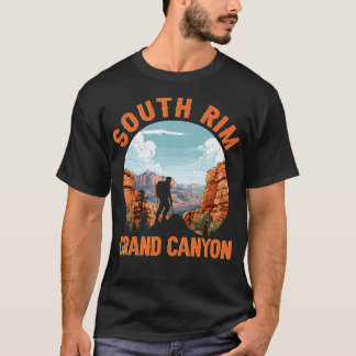 T-shirt Aventure de randonnée dans le Grand Canyon South R