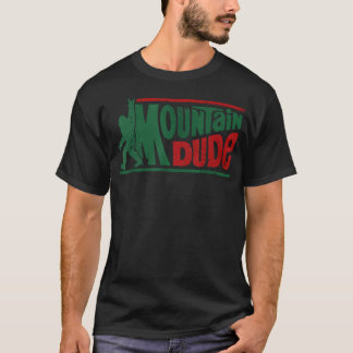 T-shirt Aventure de randonnée du type Mountain Dude avec B