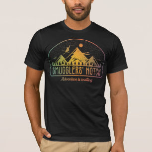 T-shirt Aventure de ski de fond pour contrebandiers rétro