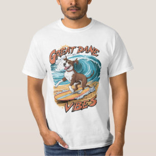 T-shirt Aventure de surf du Grand Danois