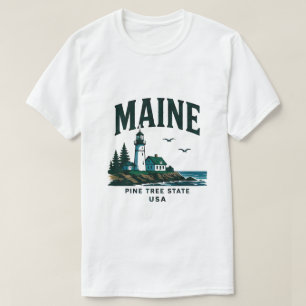 T-shirt Aventure des phares du Maine
