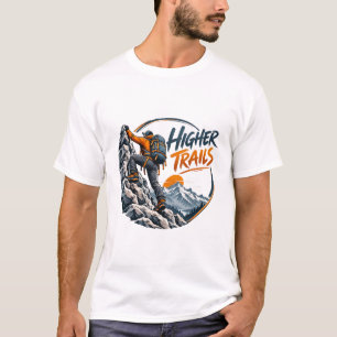 T-shirt Aventure d'escalade de montagne Higher Trails